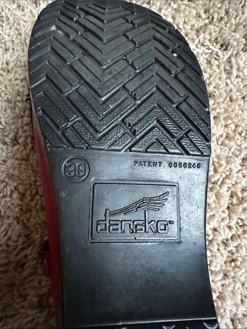 Dansko Clog Sz 39 - Mary Jane Style- Classic Strap - Picture 5 of 7